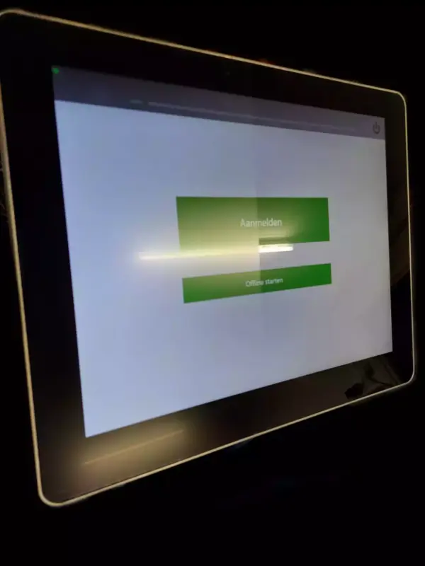 Sfar11 vanaf links gezien Antibacteriële screenprotector voor elk beeldscherm. Antireflex screenprotector. Ontspiegel beeldscherm van apparaat.